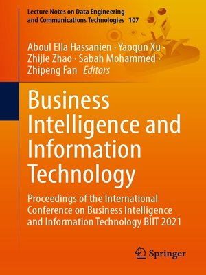 cover image of Business Intelligence and Information Technology